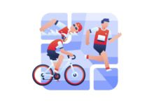 Infographie sur le triathlon